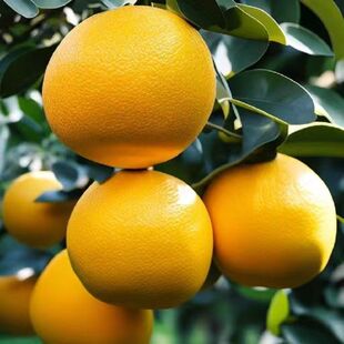 2025年浙江常山正宗胡柚新鲜薄皮柚子原产地采摘直发孕妇酸甜水果