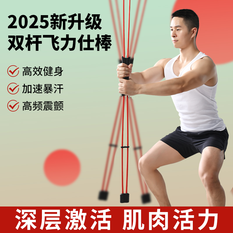 飞力仕棒多功能训练棒菲利斯飞力士健身弹力棒杆菲力仕震颤振颤棒