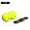 2 tennis balls with strings and elastic ropes