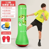 Зеленый динозавр, перчатки, воздушный насос, 1.5м