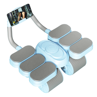 四轮健腹轮自动回弹瘦肚卷练腹肌