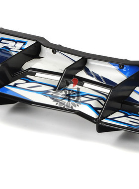 美国PL Trifecta 后尾翼 黑 塑胶 带贴纸 1/8 Buggy 越野#6249-03