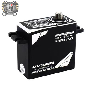 KEY FULCRUM K3861 V2 45kg无刷高压防水磁感舵机 金属数码大扭力