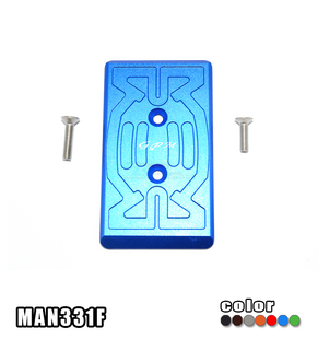 GPM FOR ARRMA NERO FAZON铝合金前底板保护盖-件 MAN331F