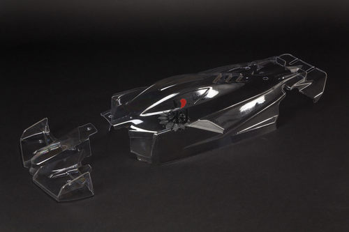 现货大菊花模型 ARRMA ARA410003 LIMITLESS F1原厂透明车壳