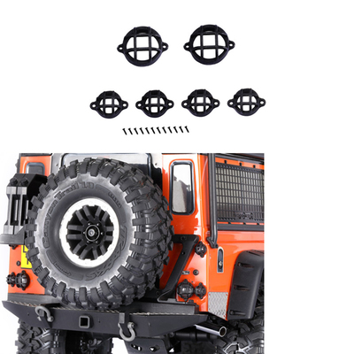 Traxxas TRX4 D90 D110路虎卫士改装尾灯框黑色尾灯罩防护罩