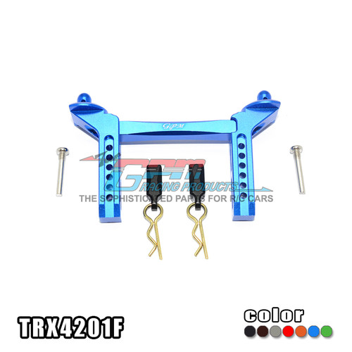 TRAXXAS TRX-4 82056-4 铝合金前壳柱架-套 TRX4201F