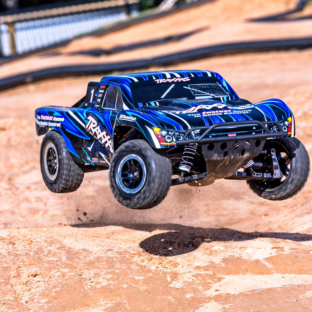 TRAXXAS 1/10 Slash 四驱高底盘4X4 升级短卡RTR整车TSM #68386-4