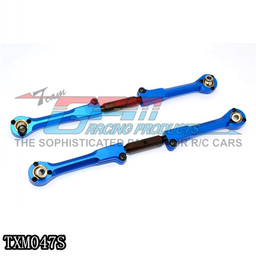 GPM FOR TRAXXAS X-MAXX 1/5铝合金+S2料反牙前转向拉杆可调较-对