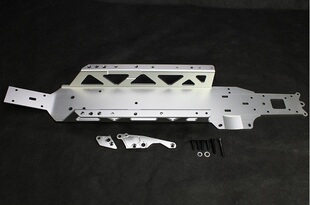 Rovan baja CNC 一体化金属底盘总成 5MM厚度 通用HPI