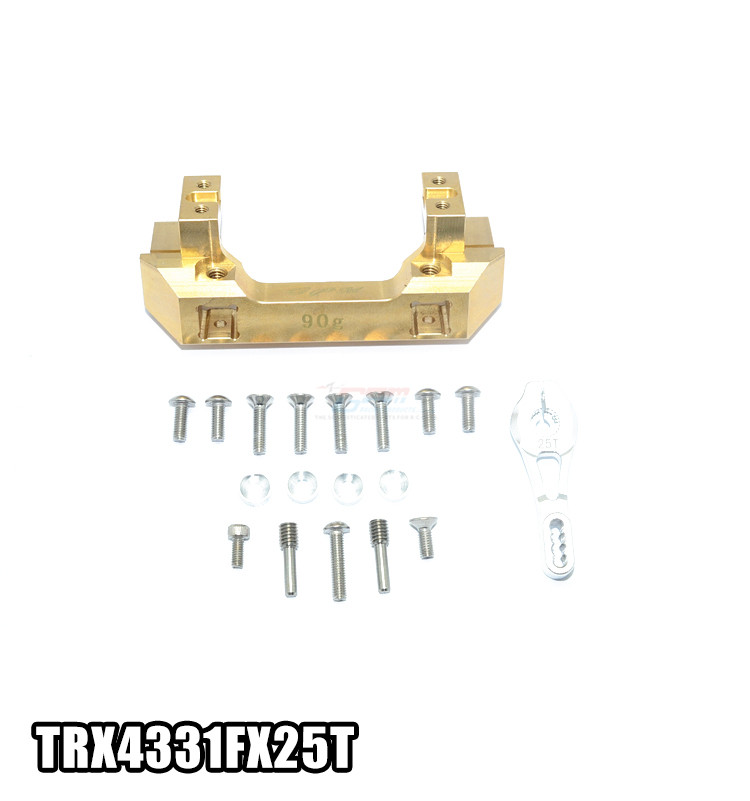 TRAXXAS TRX-4前置舵机款负重伺服固定铜座+25T金属多孔直臂舵机,玩具/童车/益智/积木/模型,遥控车升级件/零配件,淘宝优惠券,粉丝福利购,淘宝优惠卷