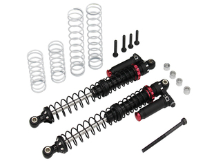 美国HR 仿真全金属直负压细直径避震器120MM-1对