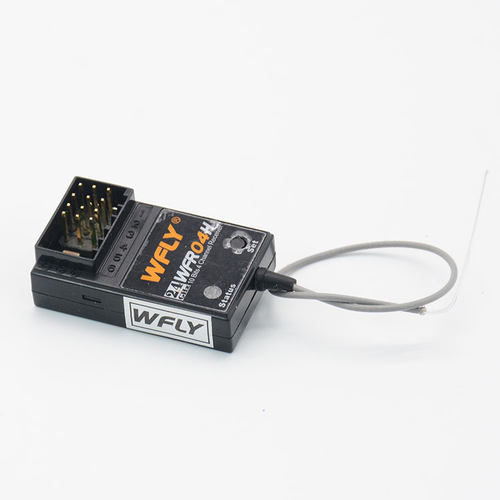 WFLY天地飞X4枪控专用2.4G高速接收机WFR04H 四通道 车/船模通用