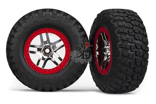 Telluride Slash4WD 2个 Traxxas Ford 成品轮胎 6873R