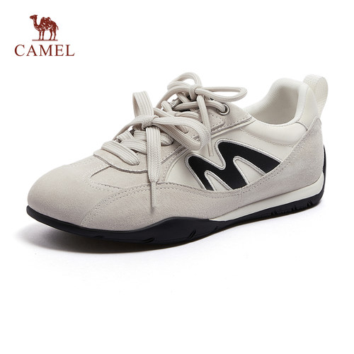 骆驼女鞋休闲运动鞋德训鞋阿甘鞋