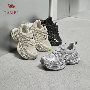 潮流百搭老爹鞋 骆驼女鞋 「银河2.0」增高厚底7cm时尚 新款 2026夏季