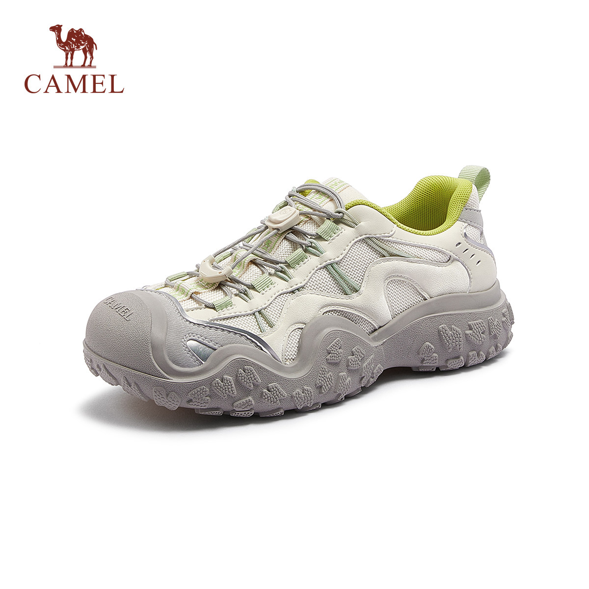 骆驼女鞋2026早春新款丑萌鞋户外徒步登山运动跑步厚底增高休闲鞋,女鞋,时尚休闲鞋,淘宝优惠券,粉丝福利购,淘宝优惠卷