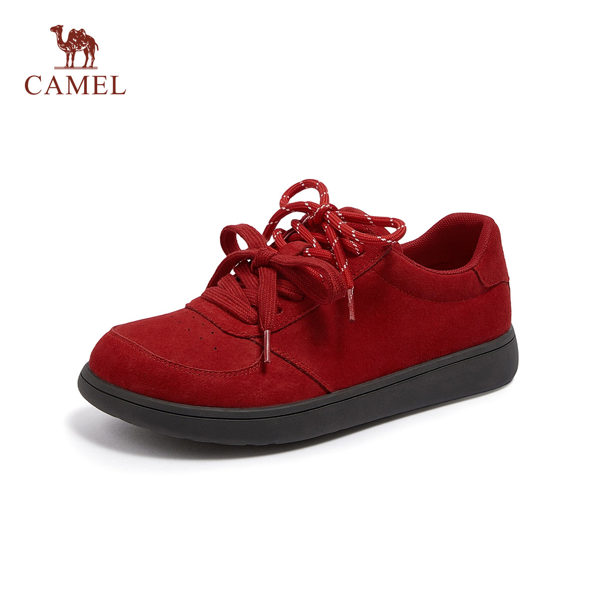 【新年穿搭】骆驼女鞋2026春季新款休闲鞋德训鞋平底板鞋女小白鞋,女鞋,德训鞋,淘宝优惠券,粉丝福利购,淘宝优惠卷