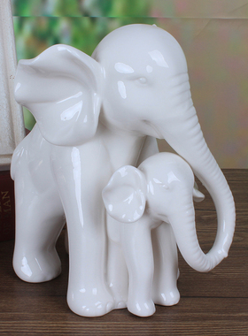 陶瓷摆件简约现代房间创意装饰品