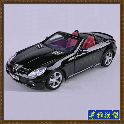 汽车模型红河118奔驰SLK55玩具