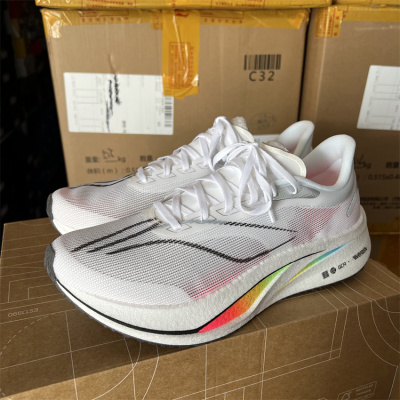 李宁飞电4Challenge男款低帮碳板专业跑步鞋ARMU005-16