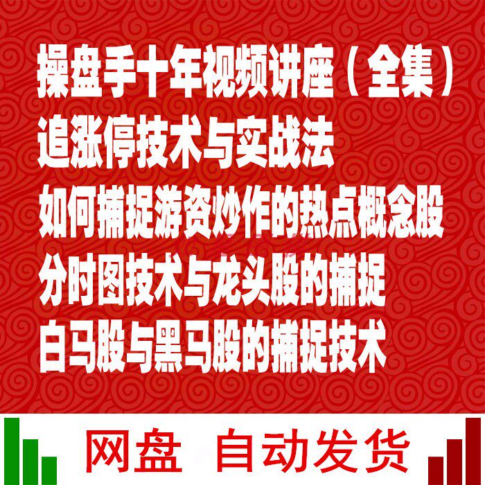 股票炒股视频操盘手十年全套资料设计素材/源文件