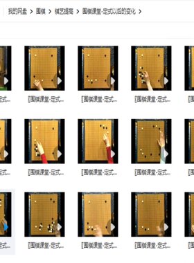 围棋视频定式以后的变化24课精讲ai活用辞典解密训练下法大全一月