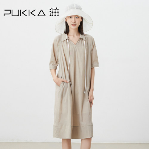 蒲牌连衣裙宽松原创Pukka