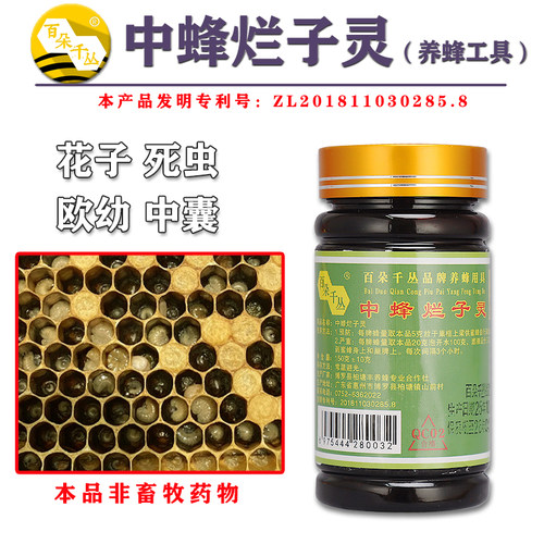 中蜂烂子花子中囊欧幼