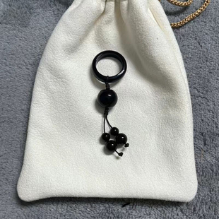 菩提佘太翠手持跑环流苏配饰吊坠佛珠配件文艺复古穗子跑环流苏