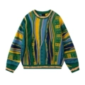 Blue and Yellow Melon Pattern