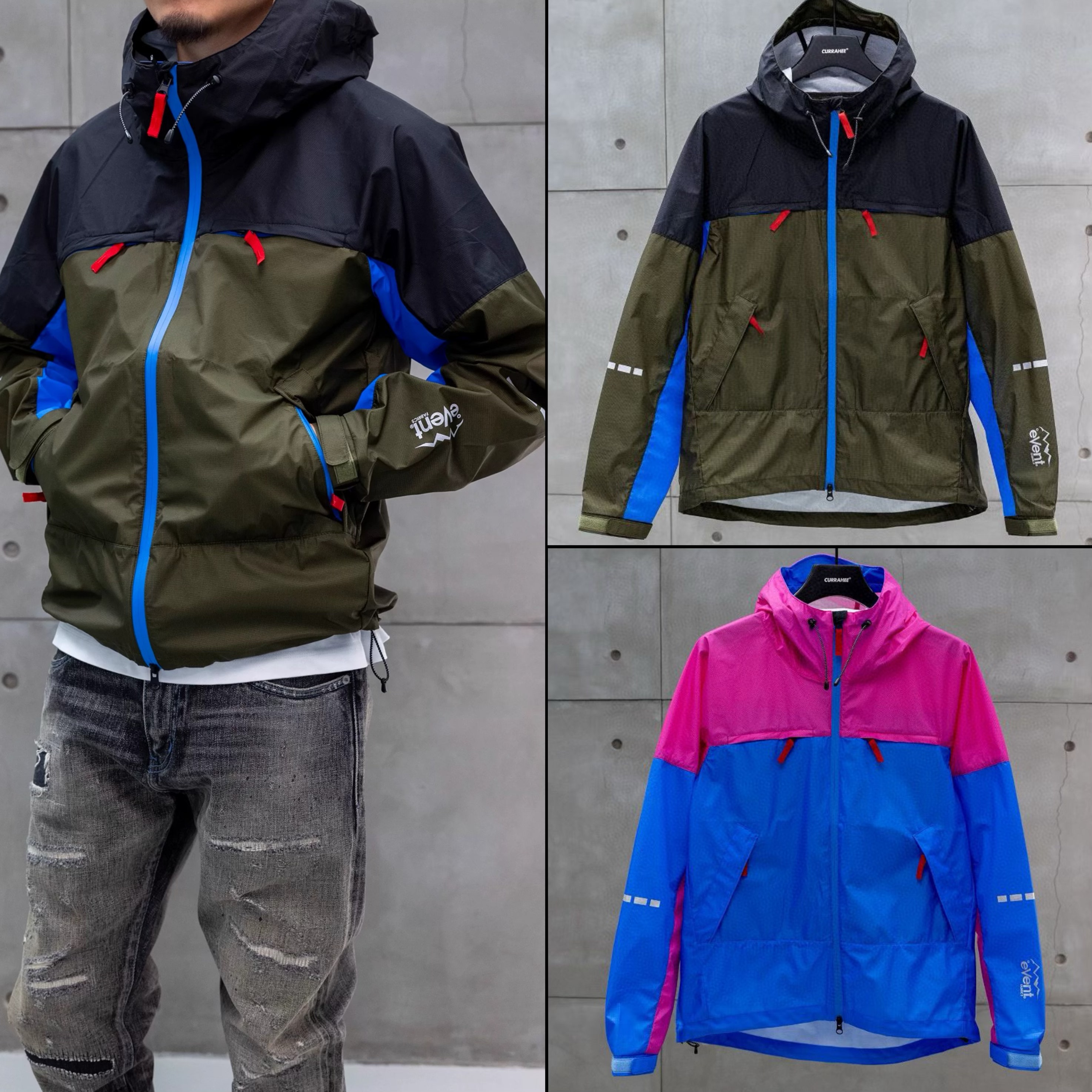 日系Kapital Vintage 男女款复古拼色连帽冲锋衣户外防风防水外套,男装,夹克,淘宝优惠券,粉丝福利购,淘宝优惠卷