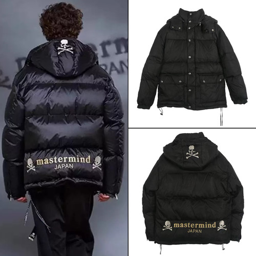 mastermindworld连帽羽绒服男女