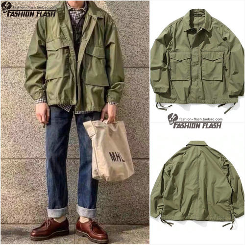 余文乐日系潮m65军事口袋夹克