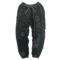 Black Anti-War Knitted Pants