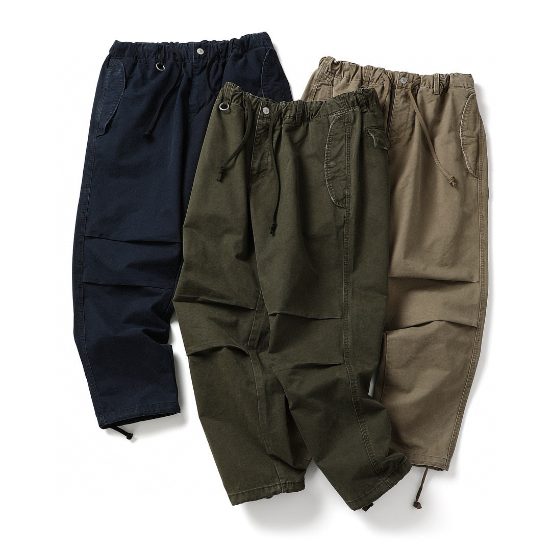 New kapital 日系西山彻街头宽松微锥水洗做旧重磅抽绳束脚工装裤,男装,休闲裤,淘宝优惠券,粉丝福利购,淘宝优惠卷