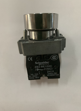 施耐德按钮XB2BA42C.  红色