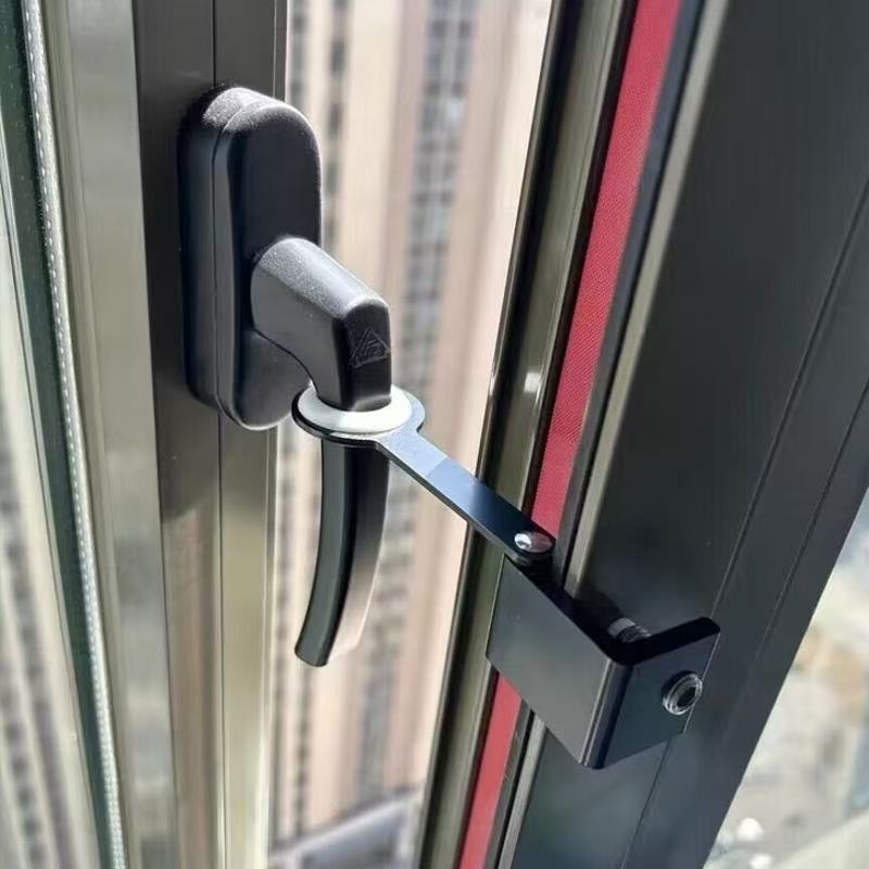 免打孔推拉窗防风儿童限位锁图片