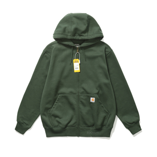 Carhartt 100614 卡哈特重磅保暖防雨连帽拉链卫衣 K185升级款