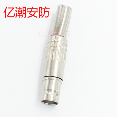 BNC母头监控摄像机视频线Q9母接头BNC信号公母对接转接头