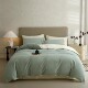 新款 轻奢床上用品纯棉被2025新款 纯色双拼棉磨毛系列四件套