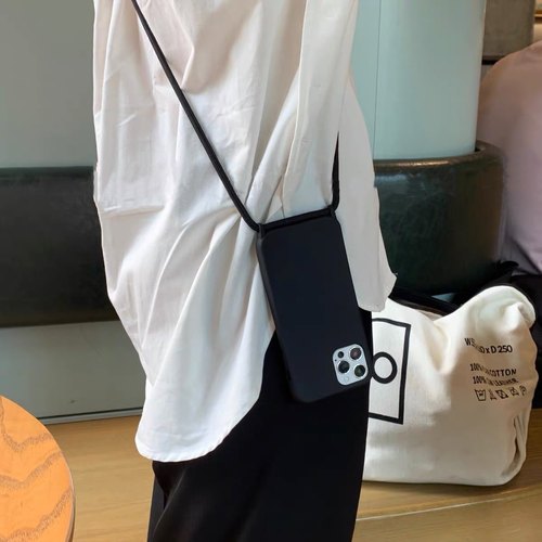 气质简约可调节斜挎适用iphone13