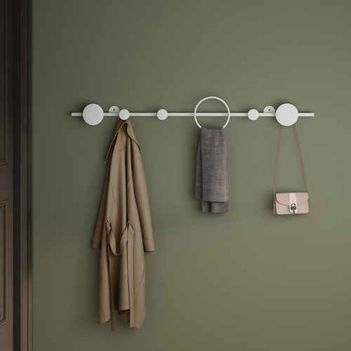铁艺北欧简约现代墙上挂衣帽架