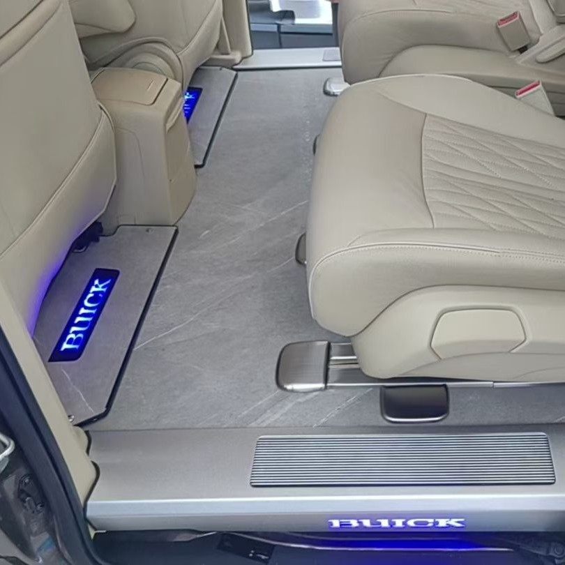 别克gl8胖头鱼航空铝地板652t老gl8大理石纹25s木地板28t车内脚垫