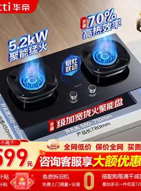 华帝5.2kw嵌入式大火力煤气灶天然气液化气Vatti/华帝 i10309D