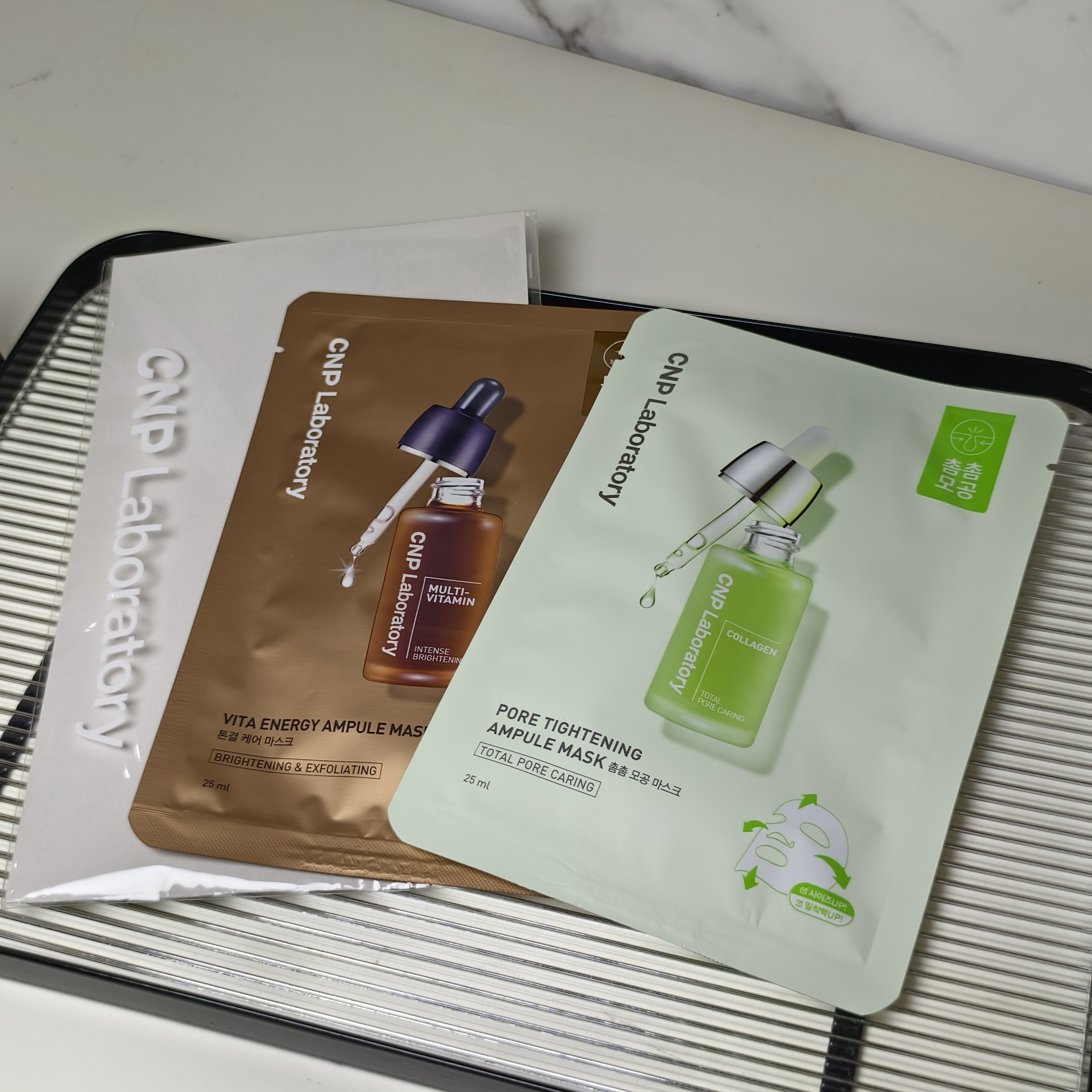 CNP Laboratory安瓶面膜玻尿酸水光充盈导入玻色因面膜维他命面膜