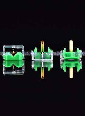 2个绿色全新替换N44-7 M44-7 N44G DN305唱针，OEM替换唱针非原装