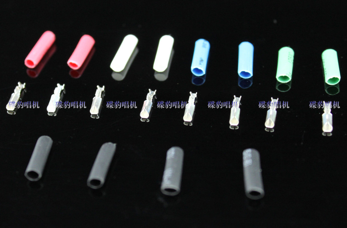 全新高档高可靠性环保磷铜镀金接插端子配合1.2或1.3两种唱头插脚