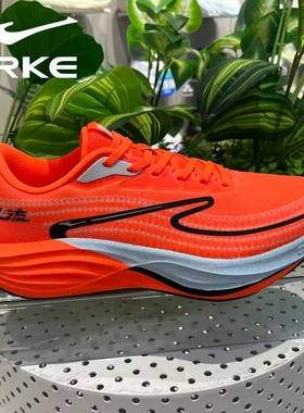 鸿星尔克飞流跑鞋男款2025冬新款轻便专业运动竞训11125403159