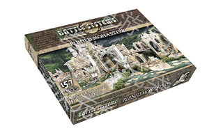 桌游配件 模块地形 Battle Systems: Ruined Monastery 被毁修道